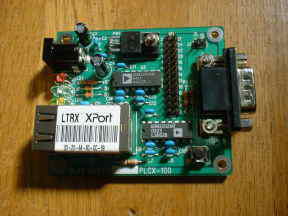 LAN-232C変換基板の写真です。